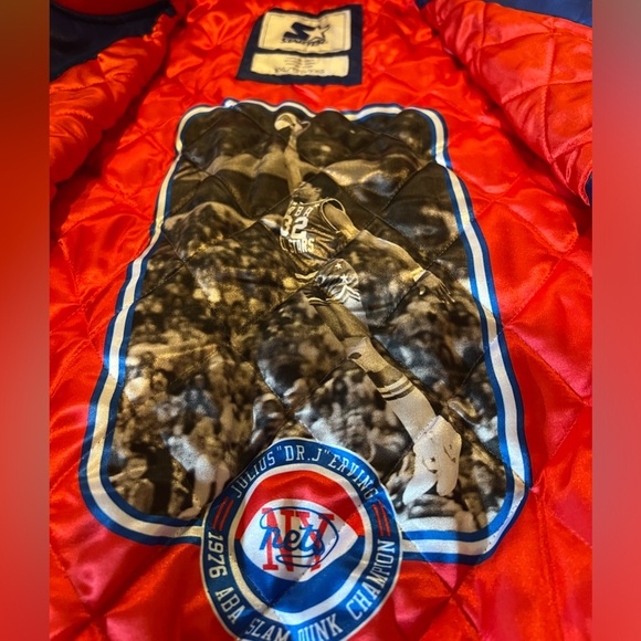 ABA All Stars Starter Jacket with Dr J lining - Picture 3 of 10